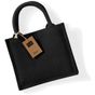 Westford Mill Sac cadeau en jute mini black/black