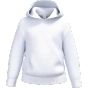iDeal Basic Brand Sweat-shirt à capuche enfant ideal_white