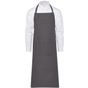 SG Accessories - Bistro Amsterdam Bib Apron with Pocket grey