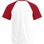 Promodoro Men´s Raglan T white/red