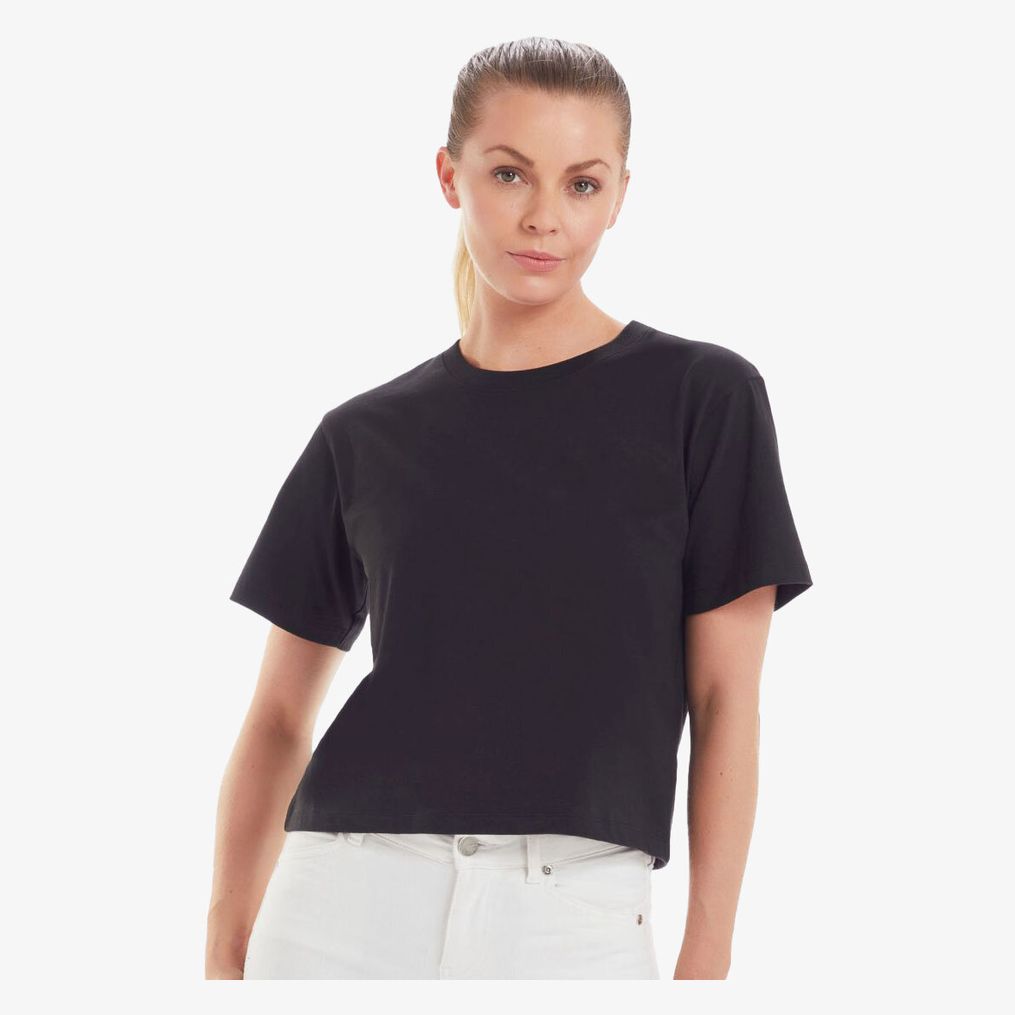 Women's cropped Heavy T mantis