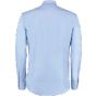 Kustom Kit Slim Fit Workwear Oxford Shirt Long Sleeve Light blue