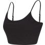 SF Clothing Women´s sustainable fashion cropped cami top black