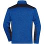 James&Nicholson Men´s Knitted Workwear Fleece Jacket -STRONG- royal_melange/navy