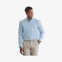 Henbury Men's long sleeved ‘cotton feel ' coolplus shirt
