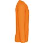 kariban T-shirt col V manches longues orange