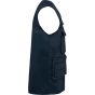 WK Designed To Work Gilet polycoton multipoches doublé unisexe navy