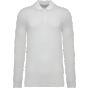 Kariban Polo piqué manches longues Bio180 homme white