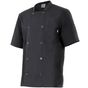 Velilla Veste de cuisinier manches courtes black