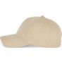 K-up Casquette en coton et polyester recyclés K-loop tracking - 5 panneaux beige