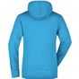 James&Nicholson Ladies´ Hooded Sweat turquoise