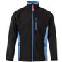 Velilla Veste polaire bicolore black/sky_blue