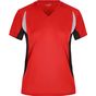 James&Nicholson Ladies' Running-T - red/black - XL