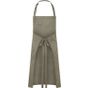 karlowsky Bib apron denim-style vintage_moss_green