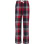 SF Clothing Kids´ tartan lounge pants red_navy_check