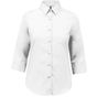 Kariban chemise manches 3/4 femme white