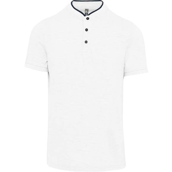 Polo kariban K223 Polo col mao manches courtes homme