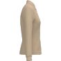 iDeal Basic Brand Polo piqué LSL femme 180 ideal_sand
