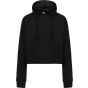 SF Clothing Women´s cropped slounge hoody black