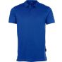 HRM Men's Luxury Stretch Polo Royal blue