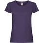 fruit of the loom Original T Lady-Fit purple