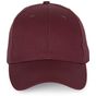 K-up Casquette - 6 panneaux burgundy