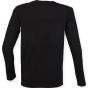 SF Clothing Men´s feel good long sleeved stretch-T black