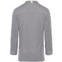 karlowsky Men's Long-Sleeve Chef Jacket Green Generation Sustainable GRS Platinum grey