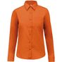 kariban Jessica - Chemise manches longues femme - orange - 2XL