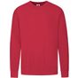 fruit of the loom Lightweight Set-In Sweat rouge