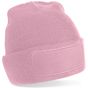 Beechfield Bonnet Original à patch dusky_pink