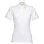 kustom kit Sophia V-Neck Polo white