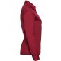 Russell Athletic Ladies' Long Sleeve Classic Polycotton Poplin Shirt classic_red