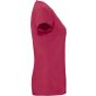 fruit of the loom Ladies Iconic 195 ringspun premium T cranberry