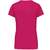 Kariban T-shirt col V manches courtes femme fuchsia