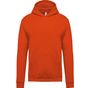 Kariban Sweat-shirt capuche enfant  orange