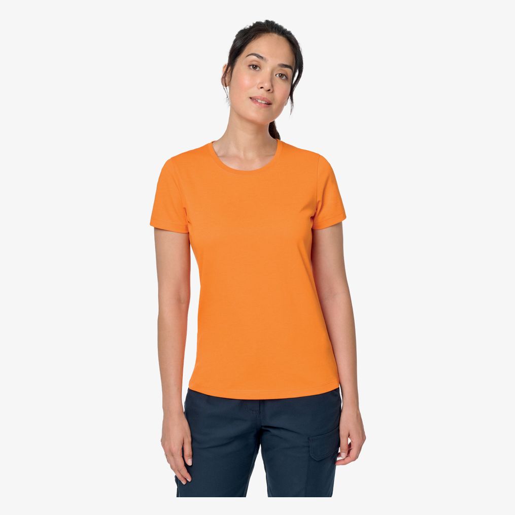 T-shirt à traitement antibactérien femme WK Designed To Work