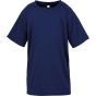 Spiro Junior performance aircool tee navy