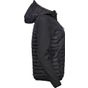 tee jays Women's hooded crossover jacket black/black