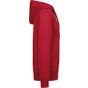 Kariban Sweat-shirt recyclé zippé à capuche unisexe red