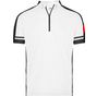 James&Nicholson Men's Bike-T Half Zip white
