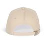 k-up Casquette avec sandwich contrasté - 5 panneaux  beige/white