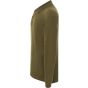 JHK Man regular long sleeve polo khaki