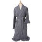 A&R Bathrobe Shawl Collar anthracite_grey