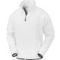 Result Recycled microfleece jacket white