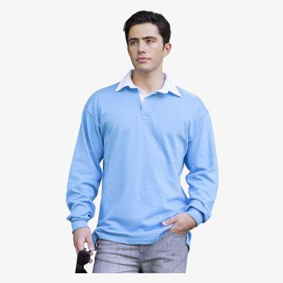 Men's L/S Classic Rugby Shirt Front Row