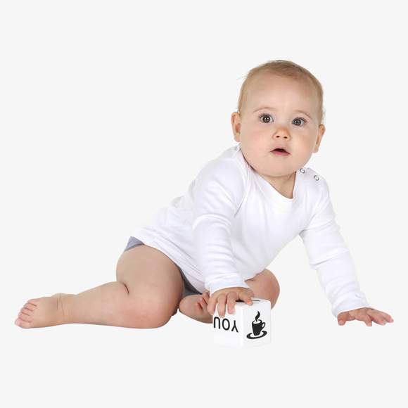 Long Sleeve Baby T-Shirt Polyester Link sublime textiles