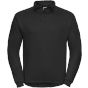 Russell Sweatshirt de travail col polo très résistant black