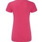 fruit of the loom Ladies 150 V-neck T fuchsia