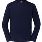 fruit of the loom Iconic 195 Ringspun Premium Long Sleeve T bleu_fonce